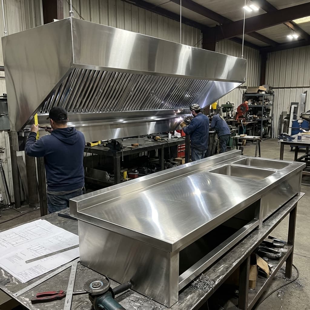 Custom fabrication detail